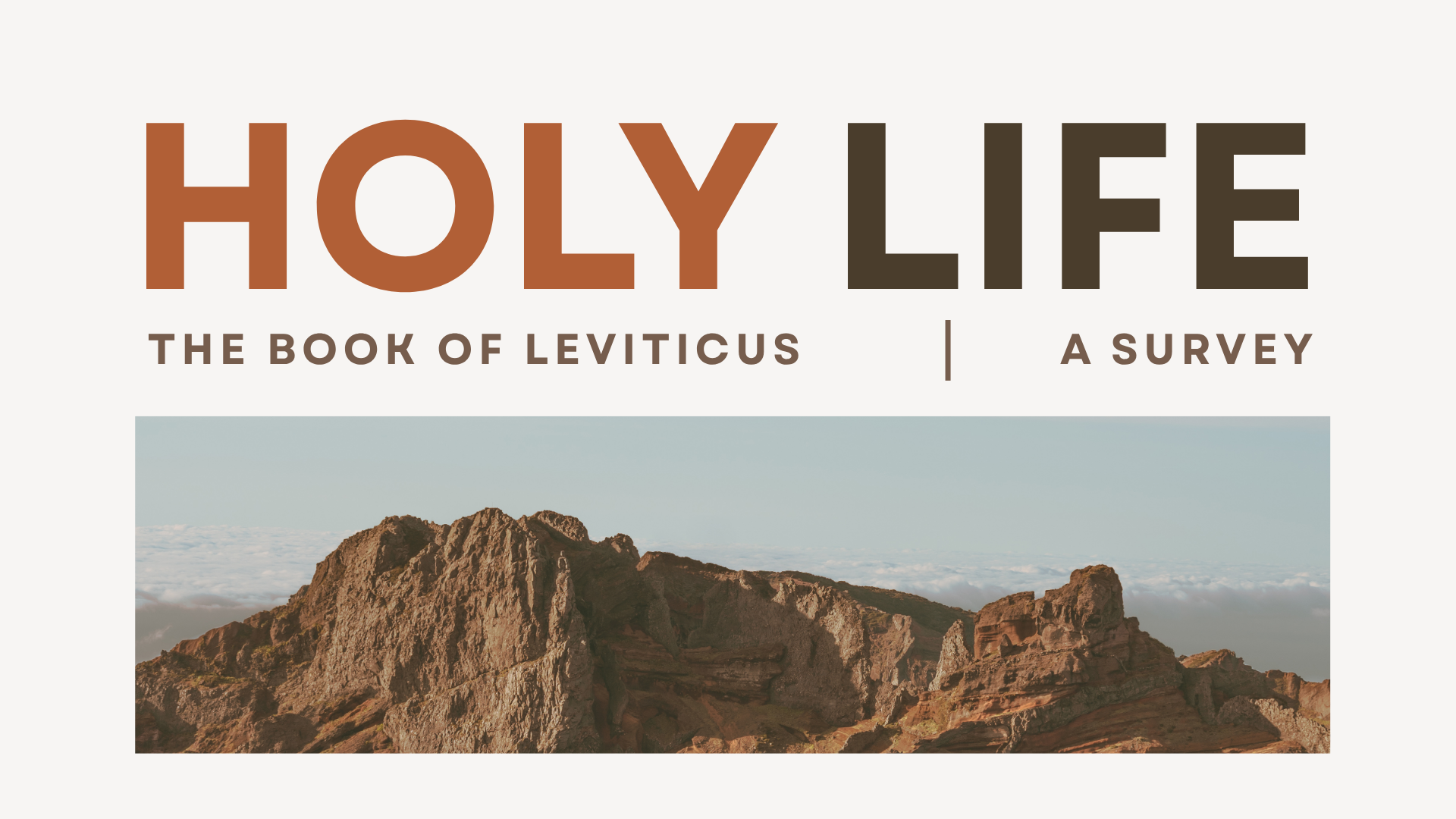 Leviticus: Introducing Leviticus